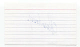 Christine Pountney Signed 3x5 Index Card Autographed Signature Author Writer