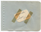 George Kell 1951 Signed Album Page Autograph Clipped GPC 