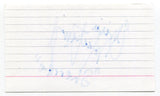 Elicia MacKenzie Signed 3x5 Index Card Autograph Actress Sound of Music