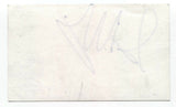 Gordon Michael Woolvett Signed 3x5 Index Card Autographed Actor Andromeda