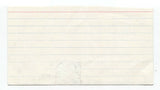 Paul Provenza Signed 3x5 Index Card Autographed Signature Comedian Comic Actor