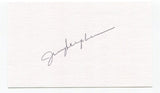 Jerry Stephenson Signed 3x5 Index Card Autographed MLB Baseball Boston Red Sox