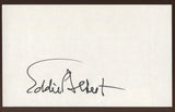 Eddie Albert Signed Index Card Signature Vintage Autographed AUTO 