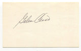 Galen Cisco Signed 3x5 Index Card Autographed MLB Baseball Boston Red Sox