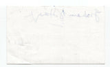 Graham Harley Signed 3x5 Index Card Autograph Signature Actor Slings and Arrows