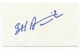 Scott Bairstow Signed 3x5 Index Card Autographed Signature Actor