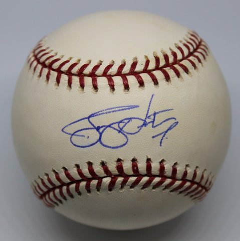 Jerry Hairston Jr. Single Signed Baseball Autographed Ball Signature