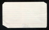Bruce Gray Signed Cut 3x5 Index Card Autographed Signature Actor