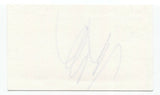 Morris Peterson Signed 3x5 Index Card Autographed Signature Basketball Raptors