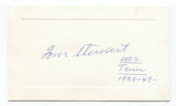 Tom Stewart Signed Card Autographed Signature Politician Tennessee Senator
