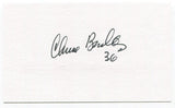 Chris Beasley 3x5 Index Card Autographed Signature California Angels Debut 1991