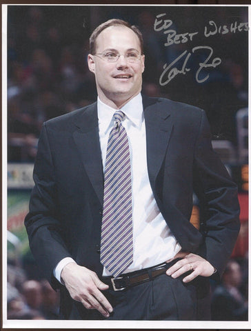 Mark Fox Signed 8.5 x 11 Photo College NCAA Basketball Coach Autographed Georgia