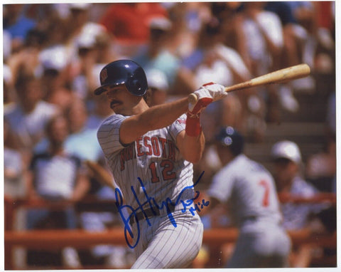 Brian Harper Signed 8x10 Photo Autographed Signature Baseball Minnesota Twins