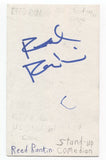 Reed Rankin Signed 3x5 Index Card Autographed Signature Comedian Comic Actor