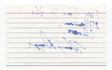 Harry Doupe Signed 3x5 Index Card Autographed Signature Comedian Comic Writer