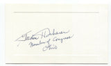 Gordon Scherer Signed Card Autographed Signature Politician