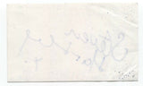 Steven Hartley Signed 3x5 Index Card Autographed Signature English Actor