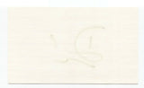 David Caruso Signed 3x5 Index Card Autographed Vintage Signature CSI