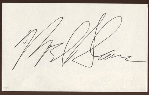 Noel Blanc Signed Index Card Signature Autographed Voice Actor Elmer Fudd Bugs