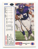 1991 Upper Deck Henry Thomas Signed Card Football NFL Autographed AUTO #698