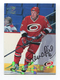 1997 Pacific Trading Steven Rice Signed Card Hockey NHL Autograph AUTO #38