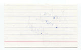 Tim Nutt Signed Index 3x5 Card Autographed Signature Comic Actor Comedian