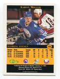 1994 Classic Blue Chip Aaron Miller Signed Card Hockey Autograph AUTO 105