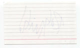 Roger Lima Signed 3x5 Index Card Autographed Manganelli Signature Less Than Jake