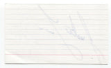 Louis Ferreira Signed 3x5 Index Card Autographed Justin Louis Stargate Saw Actor