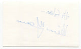 Kevin Newman Signed 3x5 Index Card Autographed Signature Journalist Broadcaster