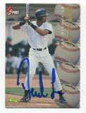 1996 Classic 5 Sport Derrek Lee Signed Card Baseball MLB Autograph AUTO #120