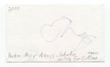 Parker Posey Signed 3x5 Index Card Autographed Signature Actress