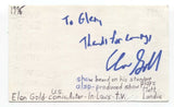 Elon Gold Signed 3x5 Index Card Autographed Signature Actor Comedian