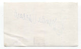 Brenda Vaccaro Signed 3x5 Index Card Autograph Signature Actress