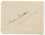 Morfydd Arvon Davies Victor Brenes Signed Album Page Autographed 1949 Orchestra