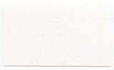 Dick Bokelmann Signed 3x5 Index Card Autographed Baseball St. Louis Cardinals