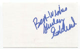 Shirley Eikhard Signed 3x5 Index Card Autographed Signature Singer