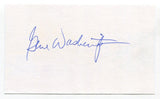 Gene Washington Signed 3x5 Index Card Autograph Minnesota Vikings Pro Bowl