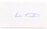 Kevin Knotts Signed 3x5 Index Card Autographed Actor Gangland Redemption