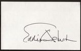 Eddie Albert Signed Index Card Signature Vintage Autographed AUTO 