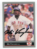 1992 Leaf Mo Vaughn Signed Card Baseball Autographed #103