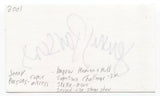 Jenny Parsons Signed 3x5 Index Card Autographed Signature Actress