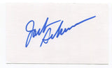 Jack Sikma Signed 3x5 Index Card Autographed NBA Basketball Hall Of Fame HOF