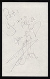 Dale Henry Signed Book Page Cut Autographed Cut Signature Author