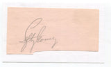 Lefty Gomez Signed Cut Index Card Autographed Baseball MLB HOF New York Yankees