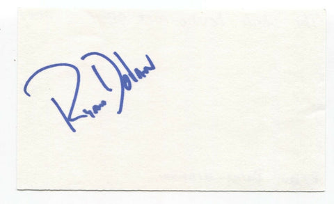 The Sheila Divine - Ryan Dolan Signed 3x5 Index Card Autographed Signature