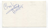 Nerf Herder - Charlie Dennis Signed 3x5 Index Card Autographed Signature Band