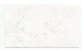 Julia Ormond Signed 3x5 Index Card Autographed Signature Actress