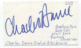 Charles Dance Signed 3x5 Index Card Autographed Signature Actor Game of Thrones