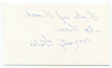 Marty Galin Signed 3x5 Index Card Autographed Signature Actor Writer Producer